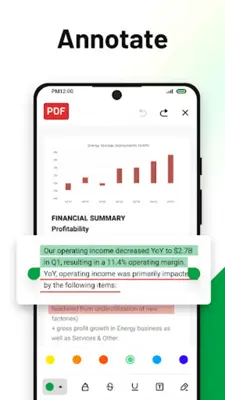 AI PDF Reader Convert, Edit android App screenshot 1