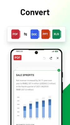 AI PDF Reader Convert, Edit android App screenshot 4